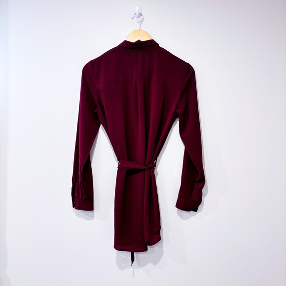 DYNAMITE Burgundy mini dress - Picture 8 of 8